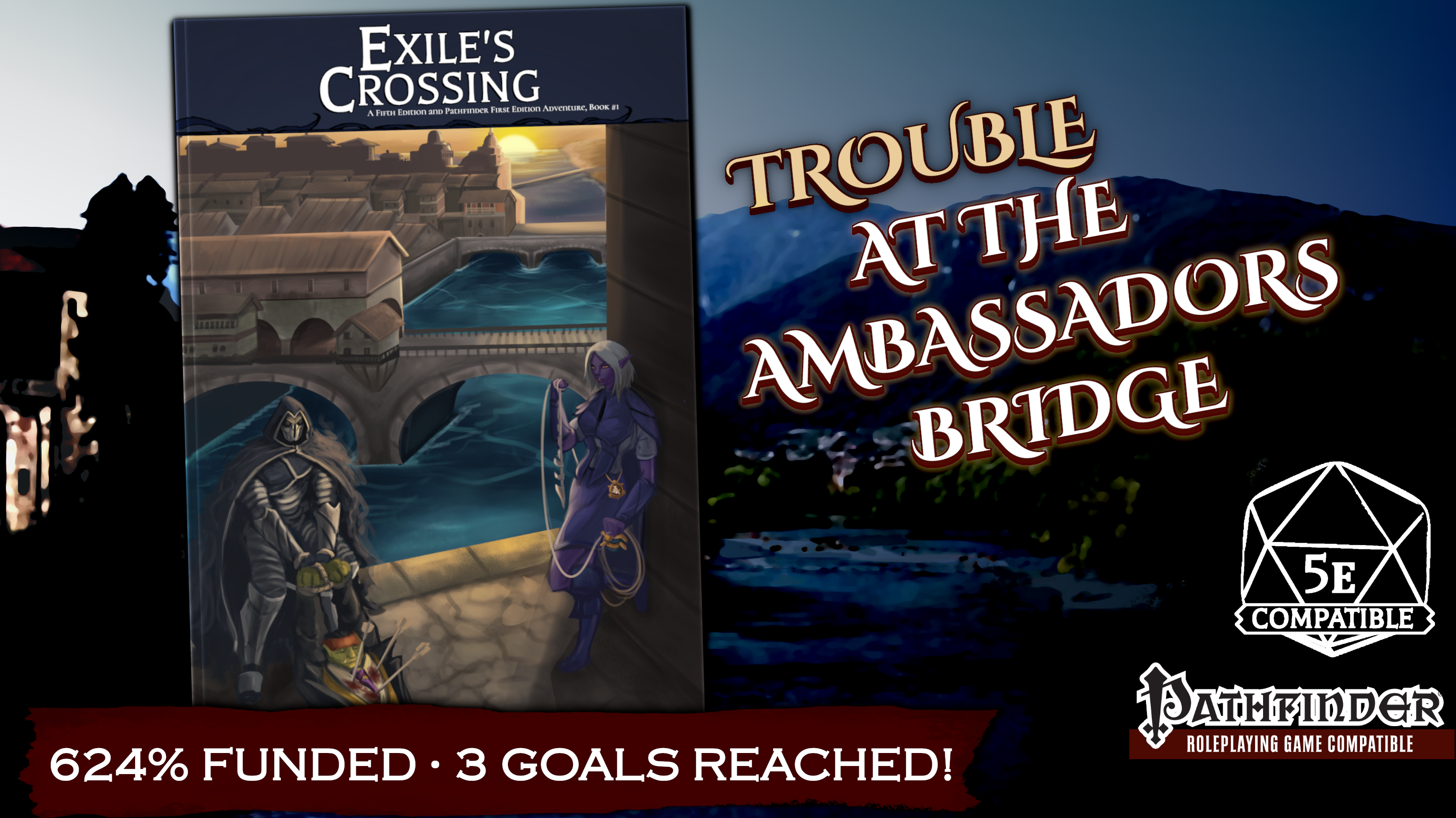 Trouble at the Ambassadors Bridge on Kickstarter